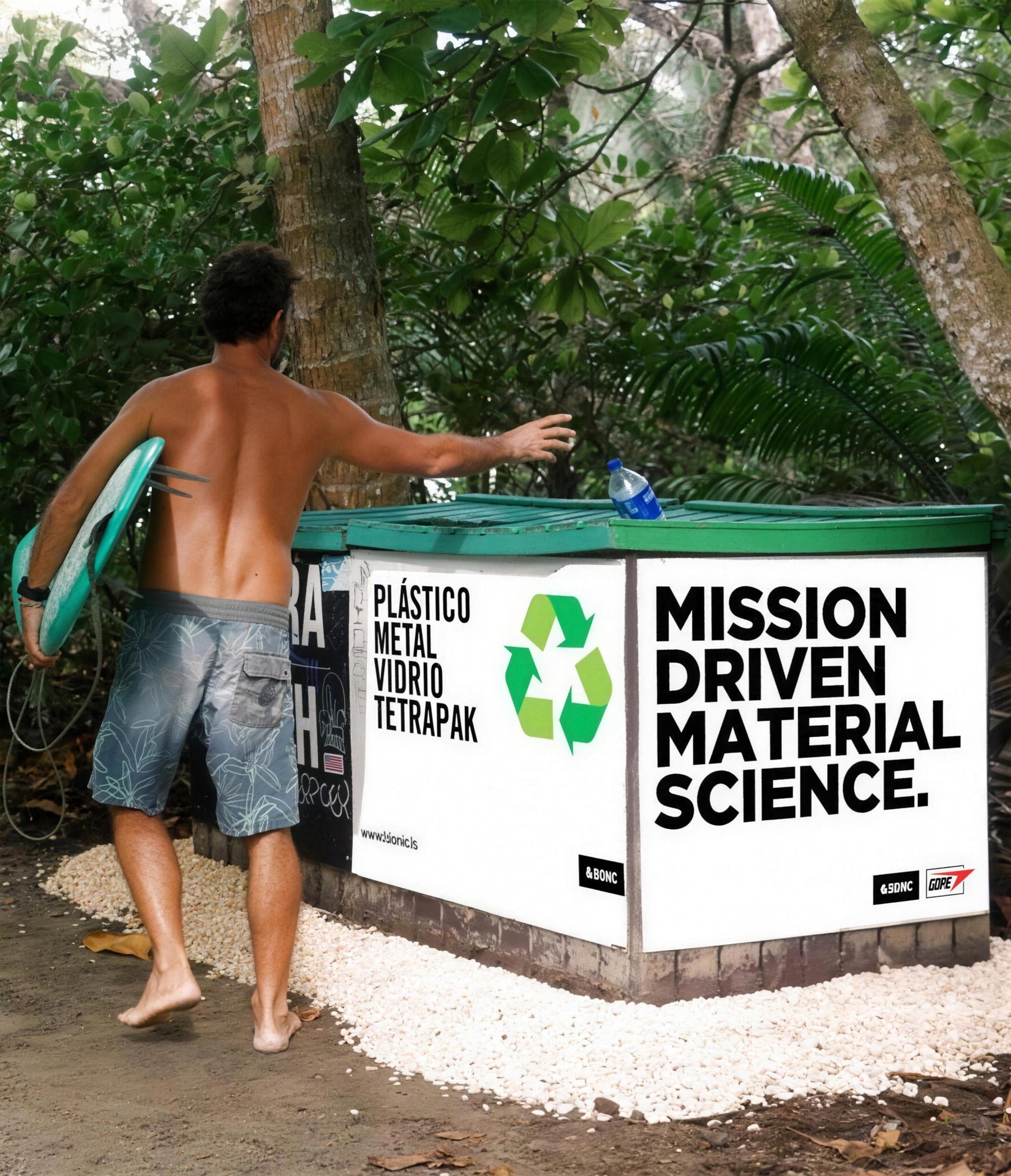 BIONIC collection station on the Pacific coast of Costa Rica