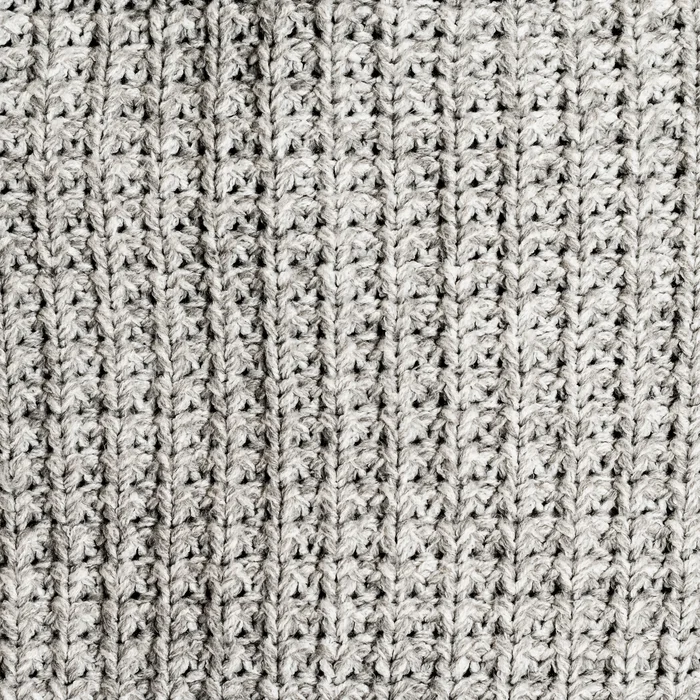 Heather Grey Heavygauge Knit swatch