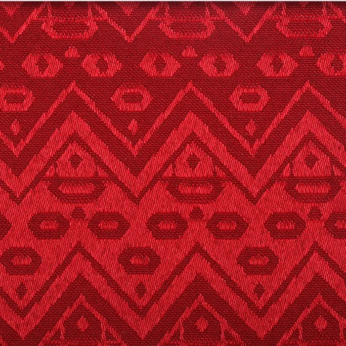 Crimson Yarn-Dyed Jacquard swatch