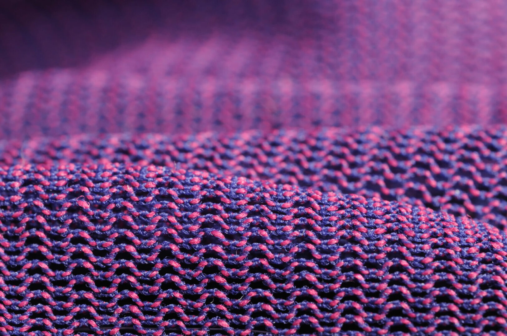 A Red and Blue Shade Woven Design Cloth